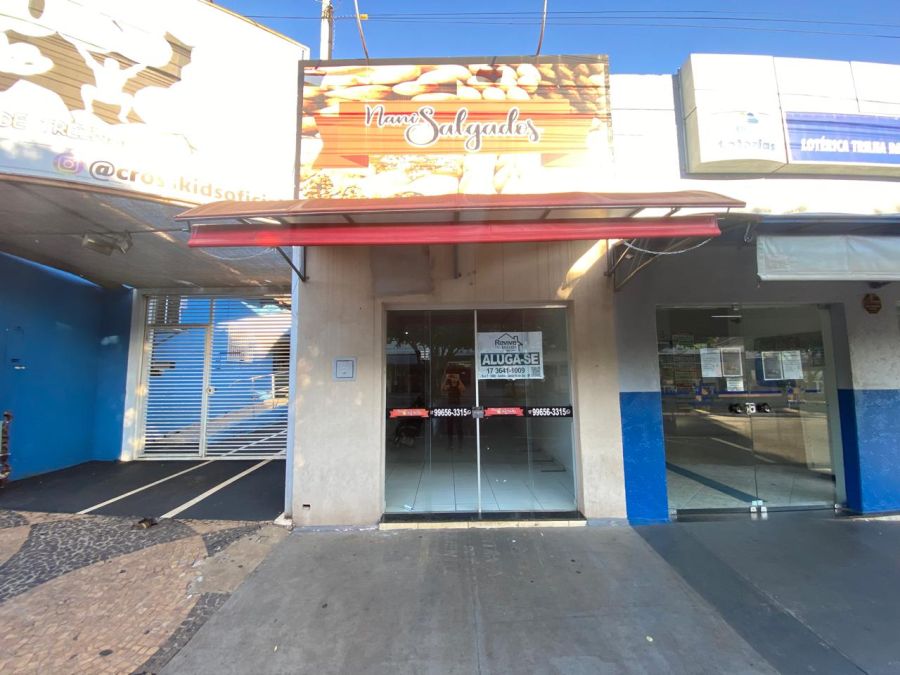 Sal�o - Aluguel - Centro - Santa F� do Sul - SP